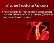 Bloodborne Pathogens and Regulated Medical Waste PowerPoint Presentation