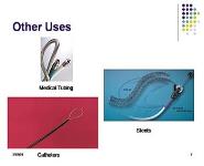 Metals and their Applictions in Medical and Healthcare PowerPoint Presentation Notes