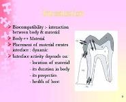 Biocompatibility of Dental Materials PowerPoint Presentation