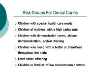 Infant Oral Health Program PowerPoint Presentation