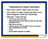 The Skinny on Atopic Dermatitis PowerPoint Presentation
