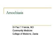 Amoebiasis PowerPoint Presentation