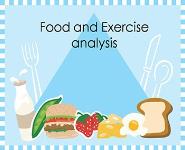 Food and Excercise analysis PowerPoint Presentation