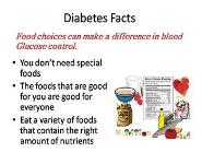 Diabetes and Nutrition PowerPoint Presentation