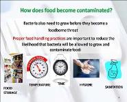 Food Safety and Sanitation PowerPoint Presentation Notes
