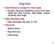 Management of Constipation in Family Medicine PowerPoint Presentation