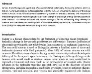 Tumour Targeting Medical Notes