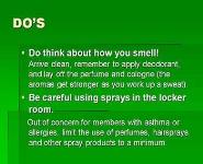 Dos and Donts at the Gym PowerPoint Presentation