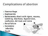 ABORTION AND POSTABORTION CARE
