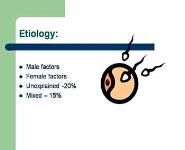 INFERTILITY PowerPoint Presentation