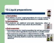 TYPES OF DOSAGE FORMS PowerPoint Presentation Notes