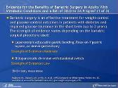 Comparative Effectiveness of Bariatric Surgery and Nonsurgical Therapy