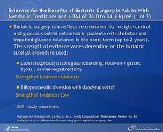 Comparative Effectiveness of Bariatric Surgery and Nonsurgical Therapy PowerPoint Presentation