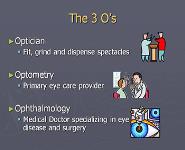 Optometry-A Focus on Vision PowerPoint Presentation
