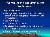 Perspective in pediatric nursing