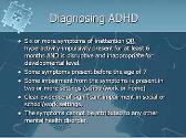 ADHD and Autism