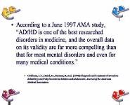 Characteristics of Attention Deficit Hyperactivity Disorder (AD/HD) PowerPoint Presentation