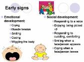 Emotional and Social Development of Infants