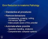 Error Reduction and Prevention in Surgical Pathology PowerPoint Presentation