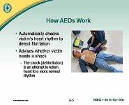 AUTOMATED EXTERNAL DEFIBRILLATORS AED PowerPoint Presentation