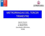 Metrorragias Del Tercer PowerPoint Presentation