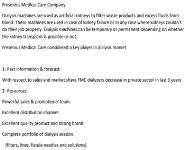 Fresenius Medical Care Company in Dialysis Market Medical Notes