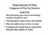 Pain Management