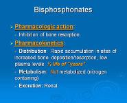 BISPHOSPHONATE RELATED OSTEONECROSIS OF THE JAW (BRONJ) PowerPoint Presentation Notes