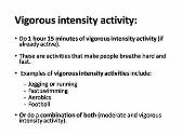 Physical Activity for Older People-Training Slides