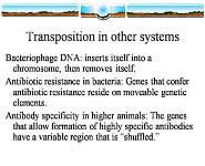 Transposable Elements PowerPoint Presentation