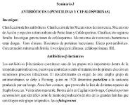 ANTIBIOTICOS PowerPoint Presentation Notes