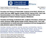 Preterm Birth Medical Notes