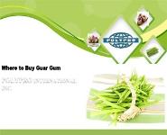 Where to Buy Guar Gum - PolyPro International PowerPoint Presentation