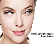 Eyelash Care Remedies And Serum Solution PowerPoint Presentation