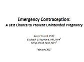Emergency Contraception-A Last Chance to Prevent Unintended Pregnancy