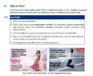 Reference Manual for Oral Contraceptive Pills Medical Notes