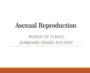 Asexual Reproduction PowerPoint Presentation