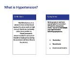 Hypertension and Nutrition