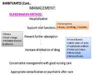 Barbiturates and Benzodiazepine Medical Notes