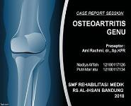 CRS Osteoarthritis PowerPoint Presentation Notes