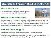 Chemotherapy and You