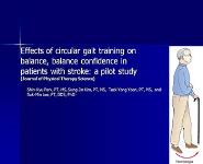 Gait Training PowerPoint Presentation Notes