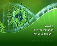 Herpes Simplex Virus PowerPoint Presentation Notes