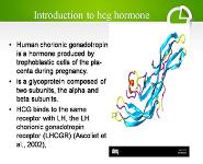 Role of HCG in male infertilty PowerPoint Presentation Notes