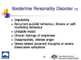 Classification of Mental Disorders