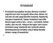 Jei Jenis Cairan Intravena PowerPoint Presentation Notes