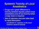 Local and Regional Anesthesia