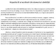 Infectii la lucratorii sanitari Medical Notes
