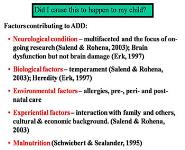 Questions and Answers for Parents of Children with Attention Deficit Disorder PowerPoint Presentation Notes