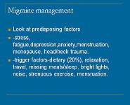 Headaches-Primary Care Management PowerPoint Presentation